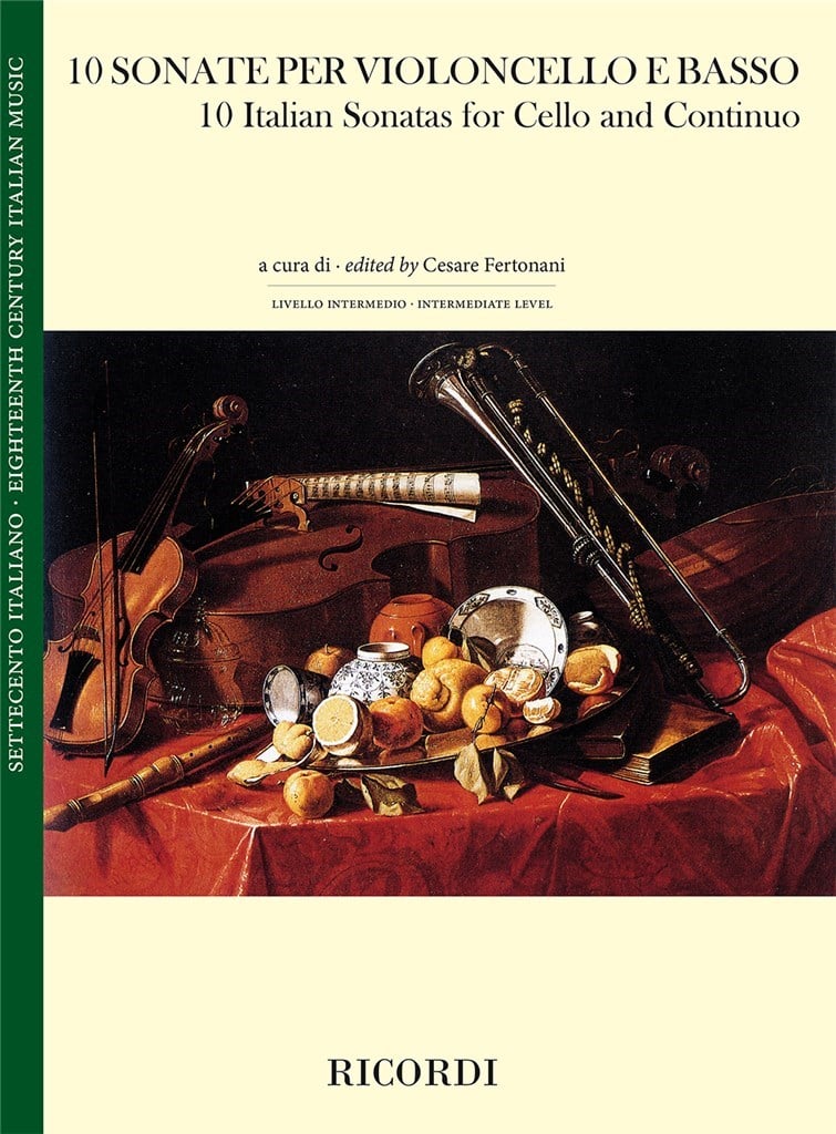 10 Sonate per violoncello e basso continuo